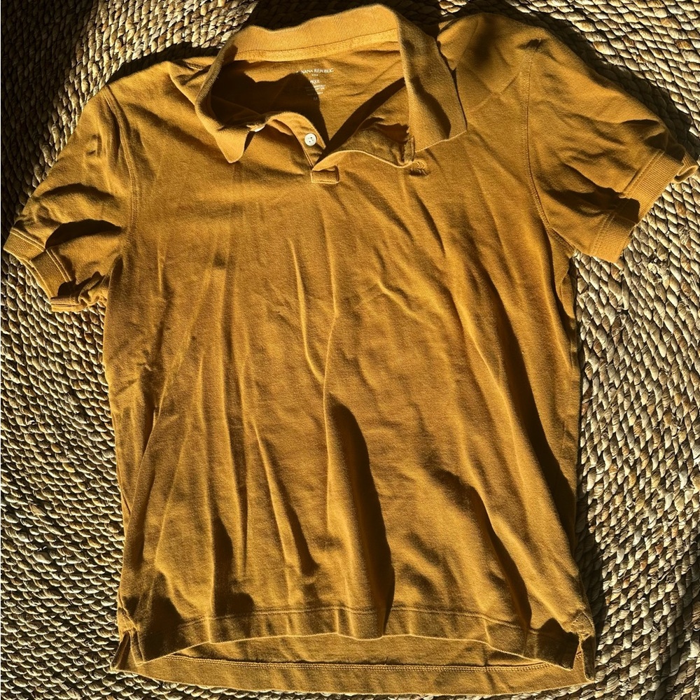 Banana Republic Pique Cotton Polo